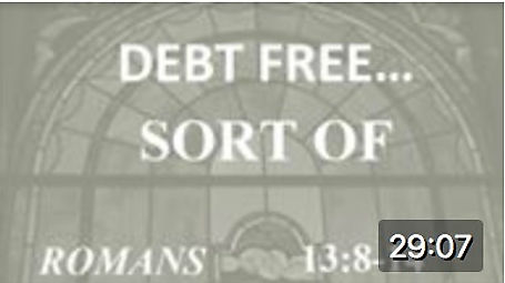 Debt Free...Sort of
